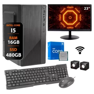 Computador completo Intel Core i5 16GB RAM 480GB SSD